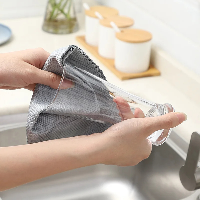 ผ้าเช็ดจานไมโครไฟเบอร์ลายเกล็ด - Microfiber Towel Detailing บทวิจารณ์และราคา