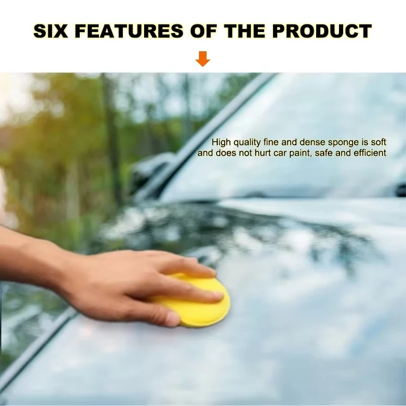 ฟองน้ำขัดรถยนต์ 12 ชิ้น ฟองน้ำ - Wax Applicator Pad บทวิจารณ์และราคา