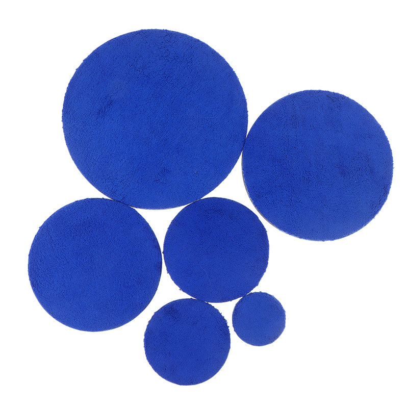 ชุดแผ่นขัดไมโครไฟเบอร์สำหรับรถ - Polish Pad Set Buffer บทวิจารณ์และราคา