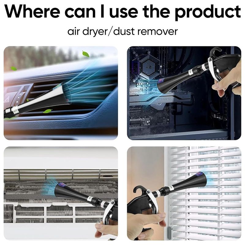ปืนทำความสะอาดรถยนต์ Tornado,  - Dryer Car Blower บทวิจารณ์และราคา