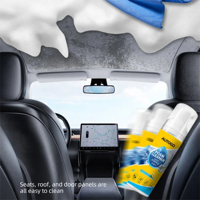 โฟมทำความสะอาดอเนกประสงค์สำหรั - Leather Cleaner Interior บทวิจารณ์และราคา
