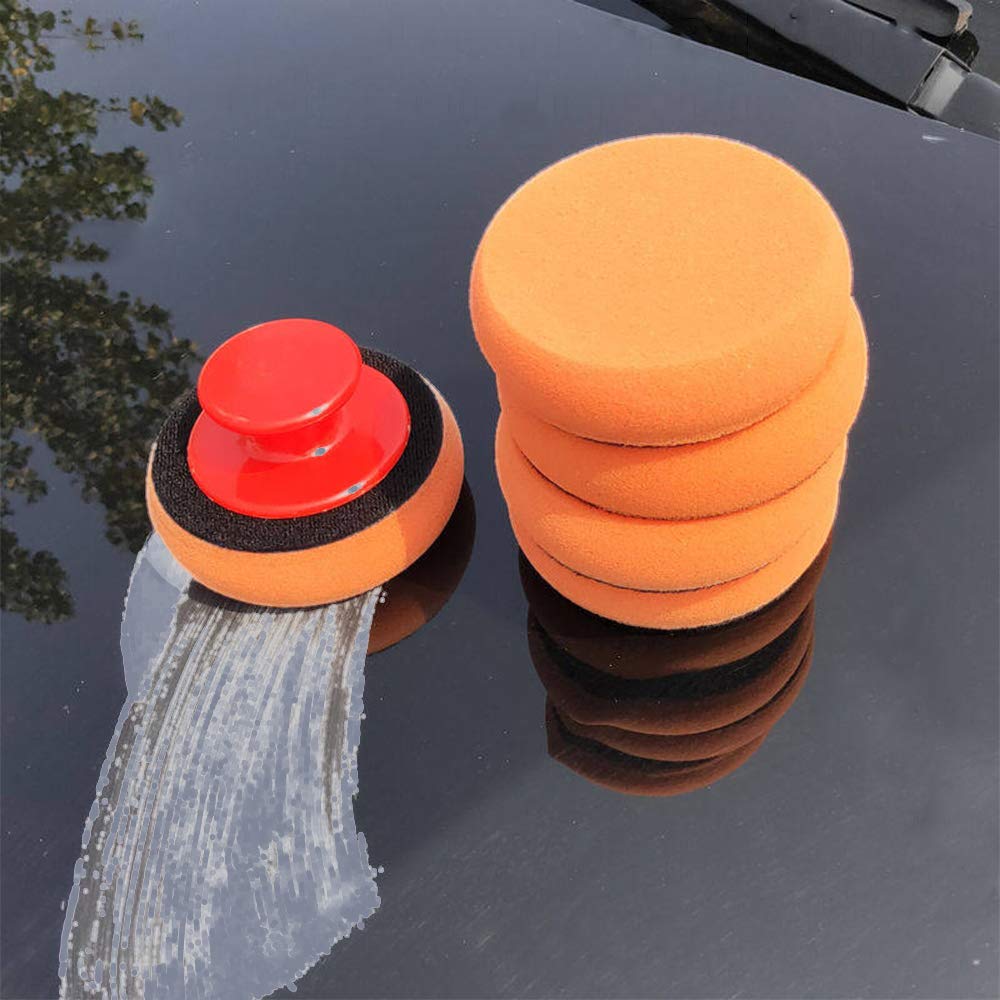 ชุดแผ่นฟองน้ำสำหรับลงแว็กซ์รถย - Wax Applicator Pad บทวิจารณ์และราคา