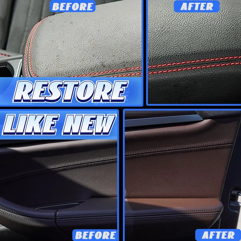 รถพลาสติกและหนัง Restorer ทําค - Leather Cleaner Interior บทวิจารณ์และราคา