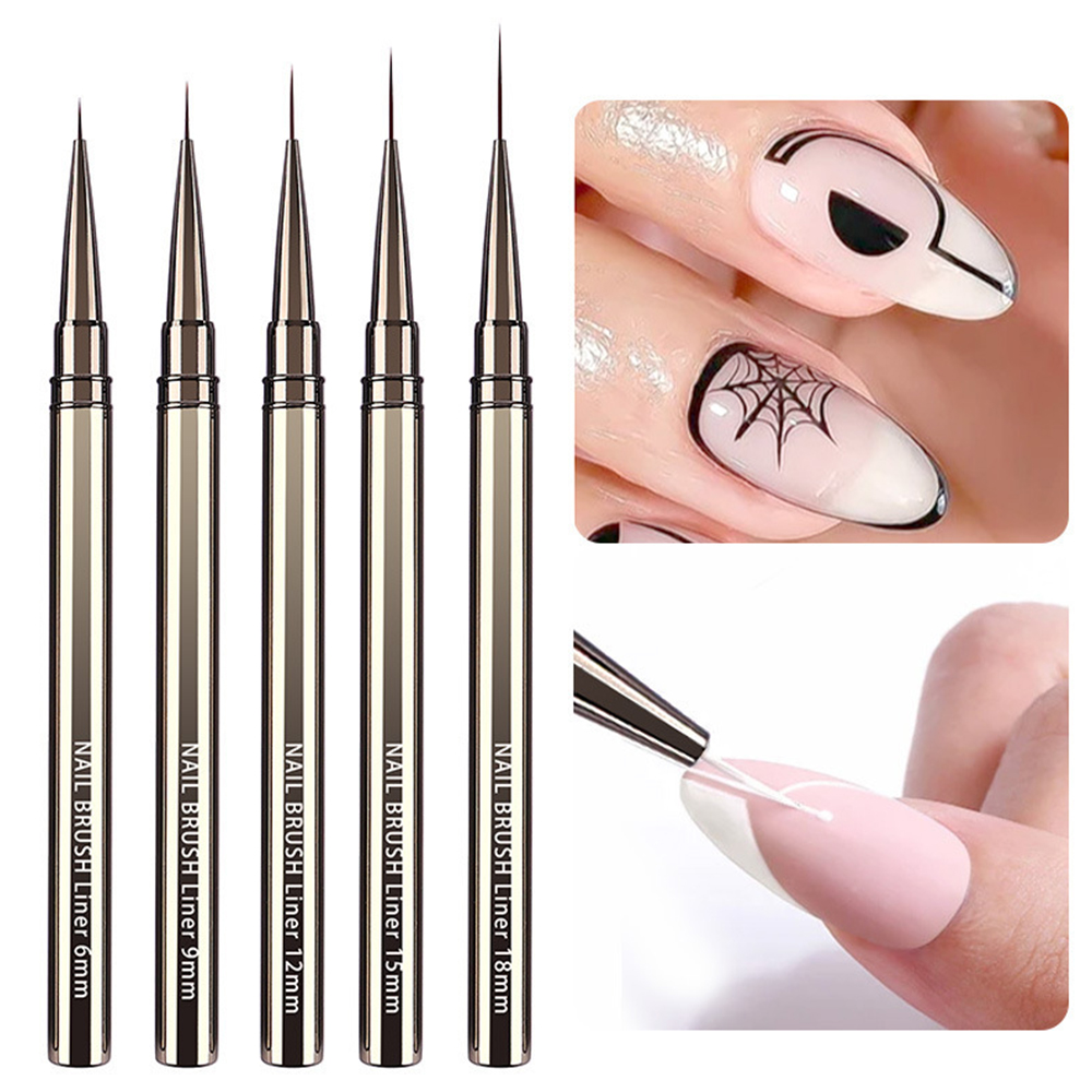 ชุดแปรงเพ้นท์เล็บมืออาชีพ 5 ชิ - Detailing Brush Set บทวิจารณ์และราคา