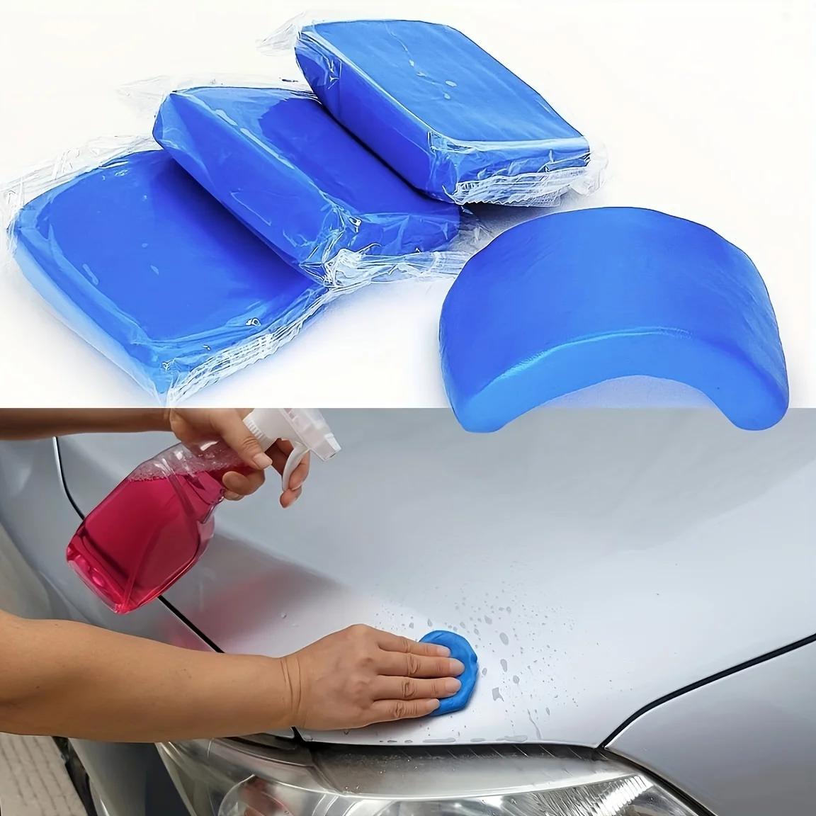 ดินน้ำมันล้างรถ ดินน้ำมันทำควา - Clay Bar Lubricant บทวิจารณ์และราคา