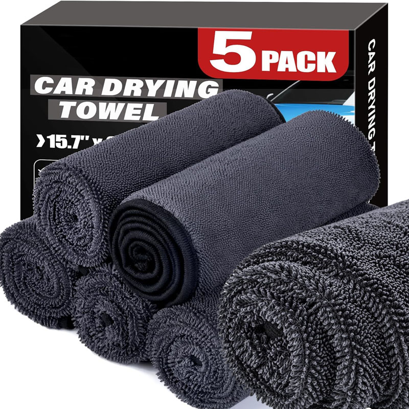 ผ้าเช็ดรถแบบหนาพิเศษ 1/5 ชิ้น  - Microfiber Towel Detailing บทวิจารณ์และราคา