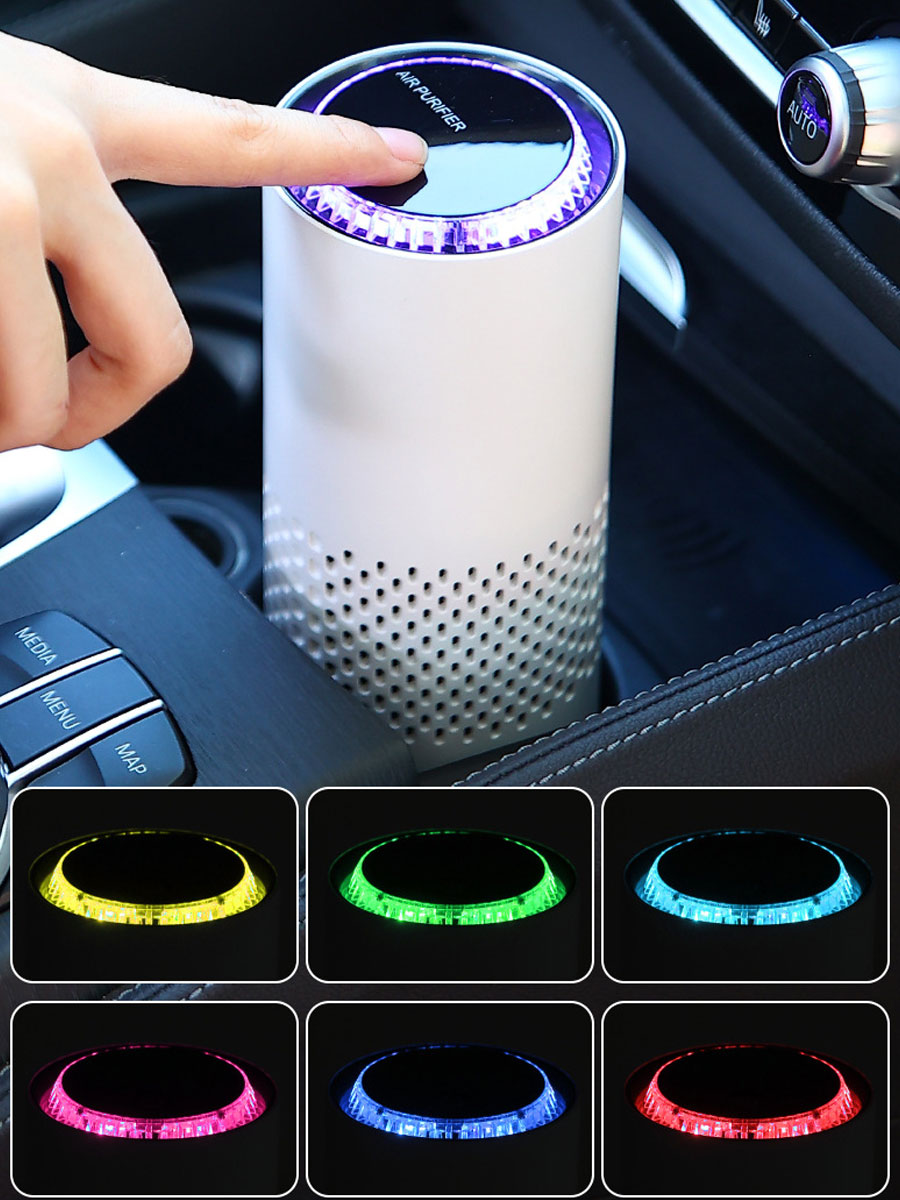 เครื่องฟอกอากาศ USB ตัวกรอง HE - Odor Eliminator Car บทวิจารณ์และราคา